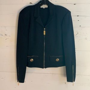 St. John couture Santana knit blazer, 10